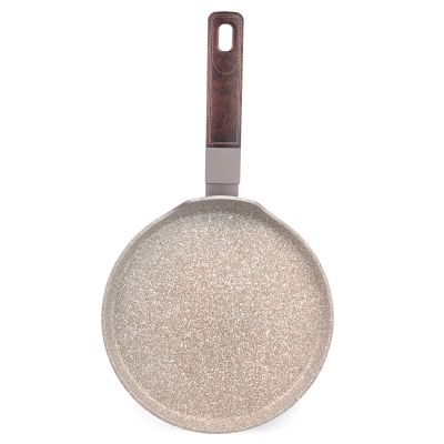 СКОВОРОДА БЛИННАЯ С АНТИПРИГАРНЫМ ПОКРЫТИЕМ PFLUON MARBLE, 22*4,3 СМ-2