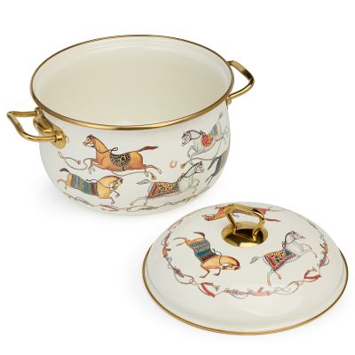 КАСТРЮЛЯ LEFARD ЭМАЛИРОВАННАЯ С КРЫШКОЙ, СЕРИЯ PASSAGE, 4,8Л, ДИА.22СМ ПОДХОДИТ ДЛЯ ИНДУК.ПЛИТ-3