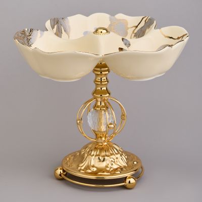 ФРУКТОВНИЦА НА НОЖКЕ 25,5*25,5*19 СМ-0