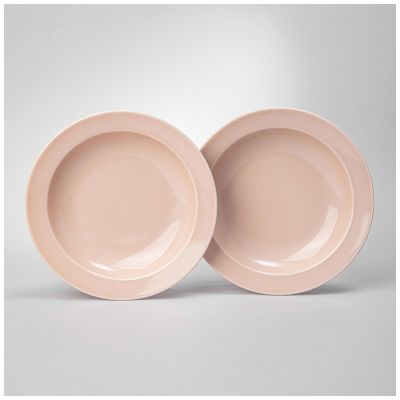 НАБОР ТАРЕЛОК СУПОВЫХ LEFARD TINT 22,5 СМ (РОЗОВЫЙ) 2 ШТ.-0