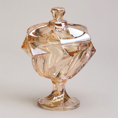 БЛЮДО С КРЫШКОЙ НА НОЖКЕ 