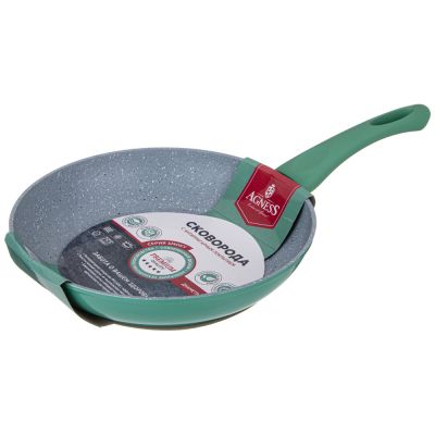 СКОВОРОДА AGNESS С АНТИПРИГАРНЫМ ПОКРЫТИЕМ 