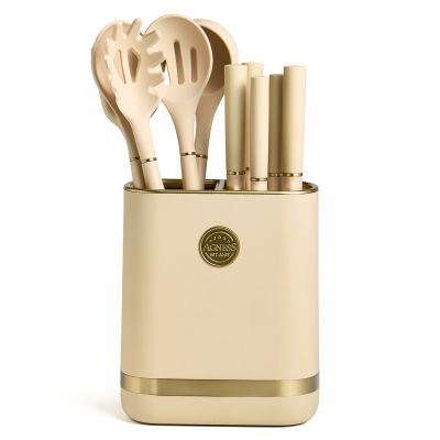 НАБОР AGNESS ИЗ 11ПР: 5 НОЖЕЙ,ПОДСТАВКА,ПОЛОВНИК,ЛОЖКА,ЛОПАТКА,ШУМОВКА,ЛОЖКА ДЛЯ СПАГЕТТИ-3