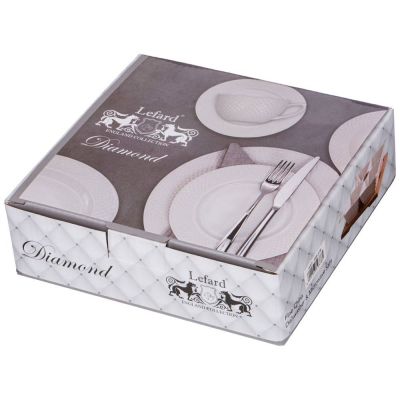 НАБОР СЕРВИРОВОЧНЫЙ НА ДЕРЕВ. ПОДСТАВКЕ LEFARD 