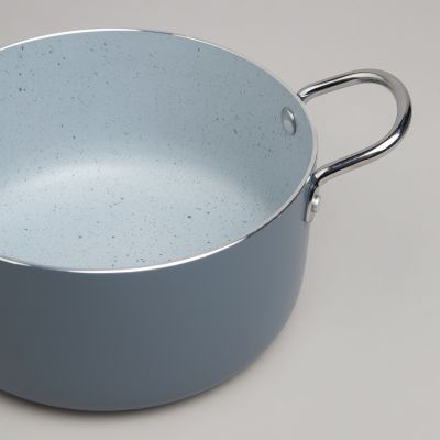 КАСТРЮЛЯ AGNESS С АНТИП. ПОКР.  И СТЕКЛ. КРЫШКОЙ 1350 МЛ, 16*8 СМ-4