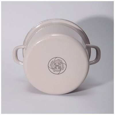 КАСТРЮЛЯ AGNESS ЭМАЛИРОВАННАЯ С ЭМАЛ.КРЫШКОЙ СЕРИЯ 