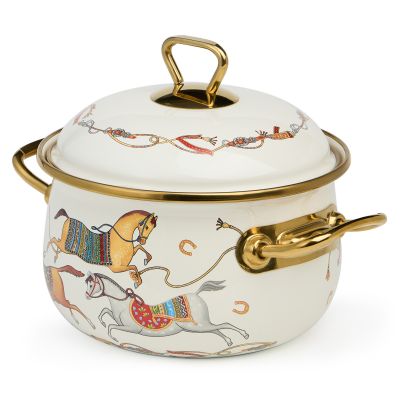 КАСТРЮЛЯ LEFARD ЭМАЛИРОВАННАЯ С КРЫШКОЙ, СЕРИЯ PASSAGE, 2,1Л, ДИА.16СМ ПОДХОДИТ ДЛЯ ИНДУК.ПЛИТ-3