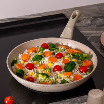 СКОВОРОДА AGNESS С АНТИПРИГАРНЫМ ПОКРЫТИЕМ 