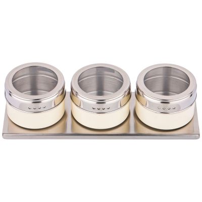 НАБОР ДЛЯ СПЕЦИЙ AGNESS 4 ПР. НА МАГНИТАХ, В Т.Ч. МЕТАЛ.ПОДСТАВКА 20*6*5 СМ-3