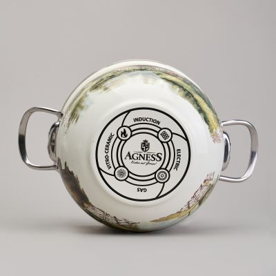 НАБОР КАСТРЮЛЬ ЭМАЛИРОВАННЫЙ, СЕРИЯ 