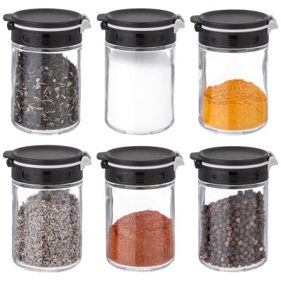 НАБОР ЕМКОСТЕЙ ДЛЯ СПЕЦИЙ 6ШТ 200МЛ AGNESS-2