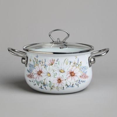 НАБОР КАСТРЮЛЬ AGNESS ЭМАЛИРОВАННЫХ СЕРИЯ 