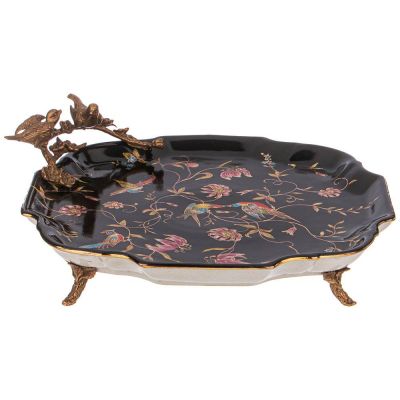 КОНФЕТНИЦА 28,5*28 СМ ВЫСОТА=10 СМ-0