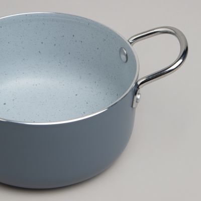 КАСТРЮЛЯ AGNESS С АНТИП. ПОКР.  И СТЕКЛ. КРЫШКОЙ 950 МЛ, 14*7 СМ-5