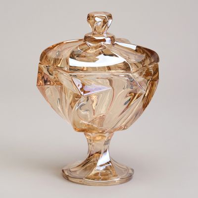 БЛЮДО С КРЫШКОЙ НА НОЖКЕ 