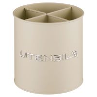 ПОДСТАВКА AGNESS ПОД КУХОННЫЕ ПРИБОРЫ, 14*15 СМ, ЦВЕТ: IVORY