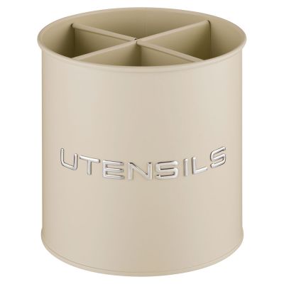 ПОДСТАВКА AGNESS ПОД КУХОННЫЕ ПРИБОРЫ, 14*15 СМ, ЦВЕТ: IVORY-0