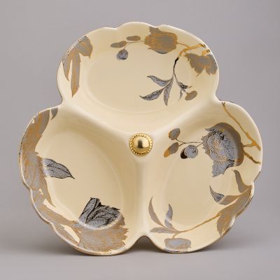 ФРУКТОВНИЦА НА НОЖКЕ 25,5*25,5*19 СМ-3