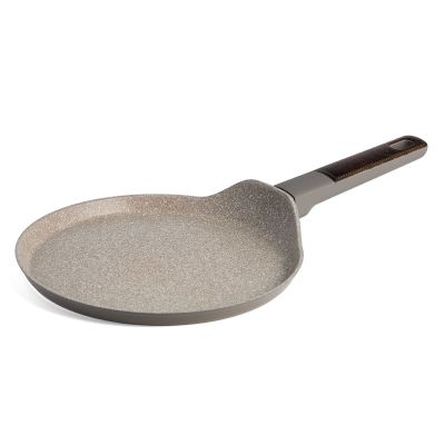 СКОВОРОДА БЛИННАЯ С АНТИПРИГАРНЫМ ПОКРЫТИЕМ PFLUON MARBLE, 24*4,3 СМ-0