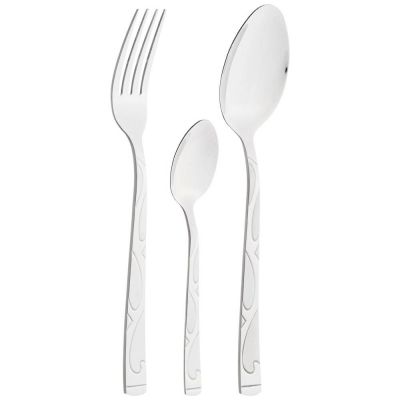 НАБОР СТОЛОВЫХ ПРИБОРОВ AGNESS  НА 6 ПЕРСОН 18 ПР.В ДЕРЕВЯННОМ КЕЙСЕ-2