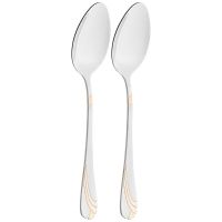 НАБОР ЛОЖЕК СТОЛОВЫХ AGNESS, 2 ШТ ДЛИНА 20 СМ МАЛ. УП. = 40 ШТ