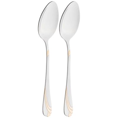 НАБОР ЛОЖЕК СТОЛОВЫХ AGNESS, 2 ШТ ДЛИНА 20 СМ МАЛ. УП. = 40 ШТ-0