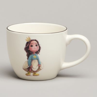 НАБОР ПОСУДЫ LEFARD ПРИНЦЕССА, 3 ПР.: САЛАТНИК 470МЛ, ТАРЕЛКА 20СМ, КРУЖКА 220МЛ-4