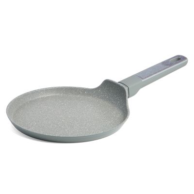 СКОВОРОДА БЛИННАЯ С АНТИПРИГАРНЫМ ПОКРЫТИЕМ PFLUON MARBLE, 22*4,3 СМ-0