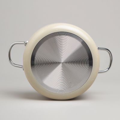 КАСТРЮЛЯ AGNESS С АНТИП. ПОКР.  И СТЕКЛ. КРЫШКОЙ 1350 МЛ, 16*8 СМ-1