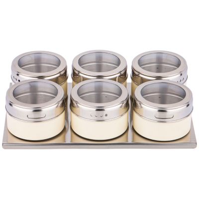 НАБОР ДЛЯ СПЕЦИЙ AGNESS 7 ПР. НА МАГНИТАХ, В Т.Ч. МЕТАЛ.ПОДСТАВКА 20*13*5 СМ-3