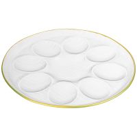 БЛЮДО ДЛЯ 8 ЯИЦ 20,5*20,5*1,8 СМ МАЛ. УП. = 6 ШТ. (МИН.ПАРТИЯ)