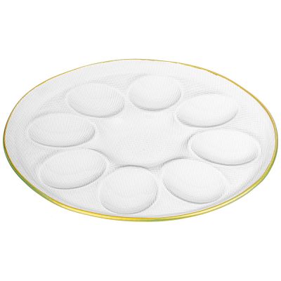 БЛЮДО ДЛЯ 8 ЯИЦ 20,5*20,5*1,8 СМ МАЛ. УП. = 6 ШТ. (МИН.ПАРТИЯ)-0