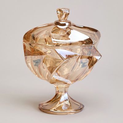 БЛЮДО С КРЫШКОЙ НА НОЖКЕ 