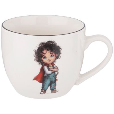 НАБОР ПОСУДЫ LEFARD САМЫЙ ОТВАЖНЫЙ, 3 ПР.: САЛАТНИК 470МЛ, ТАРЕЛКА 20СМ, КРУЖКА 220МЛ-4