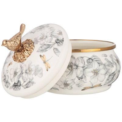 САХАРНИЦА AGNESS ЭМАЛИРОВАННАЯ, СЕРИЯ ЯБЛОНЕВЫЙ САД, 850MЛ-2