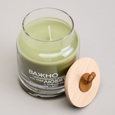 СВЕЧА В БАНОЧКЕ 