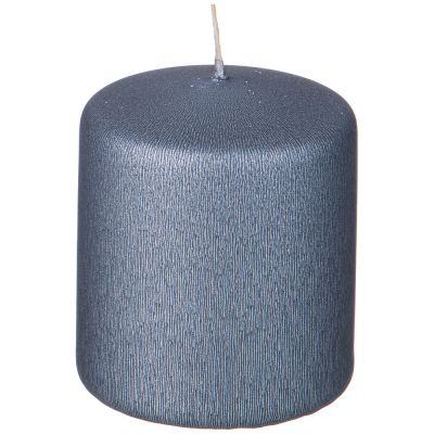 СВЕЧА ADPAL СТОЛБИК 7/5,8СМ СЕРЫЙ-0