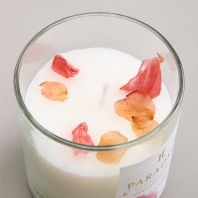 СВЕЧА АРОМАТИЗИРОВАННАЯ В СТАКАНЕ "PARADISE" MAGNOLIA 8*9 СМ МАЛ.= 9ШТ.-4