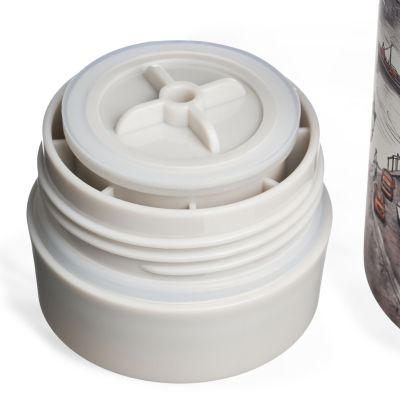 ТЕРМОКРУЖКА ГОРОД 350 МЛ, КОЛБА НЕРЖ.СТАЛЬ 18/10-3