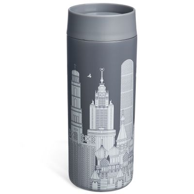 ТЕРМОКРУЖКА CITY 350 МЛ, КОЛБА НЕРЖ.СТАЛЬ 18/10-1