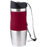 ТЕРМОКРУЖКА AGNESS 360 МЛ С КНОПКОЙ СТОППЕРОМ (КОР=30ШТ.)