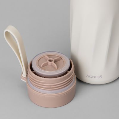 ТЕРМОКРУЖКА CURL Ivory 400 МЛ, КОЛБА НЕРЖ.СТАЛЬ 18/10-4