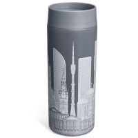 ТЕРМОКРУЖКА CITY 350 МЛ, КОЛБА НЕРЖ.СТАЛЬ 18/10