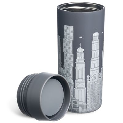 ТЕРМОКРУЖКА CITY 350 МЛ, КОЛБА НЕРЖ.СТАЛЬ 18/10-2