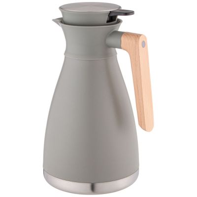 ВАКУУМНЫЙ КУВШИН (ТЕРМОС) AGNESS ИЗ НЕРЖ.СТАЛИ 1,5Л ЦВЕТ СЕРЕБРО-3