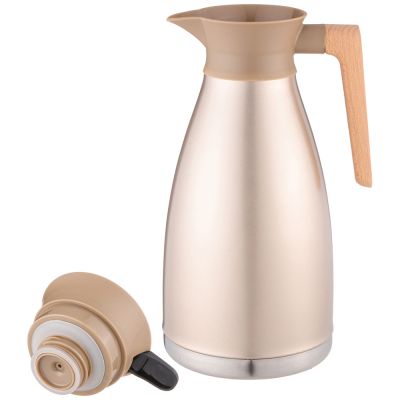 ВАКУУМНЫЙ КУВШИН (ТЕРМОС) AGNESS ИЗ НЕРЖ.СТАЛИ 2,0Л ЦВЕТ БРОНЗОВЫЙ-2