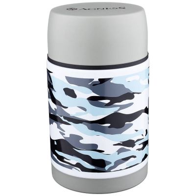 ТЕРМОС AGNESS С ШИРОКИМ ГОРЛОМ 750 МЛ.КОЛБА НЕРЖ.СТАЛЬ (КОР=12ШТ.)-0