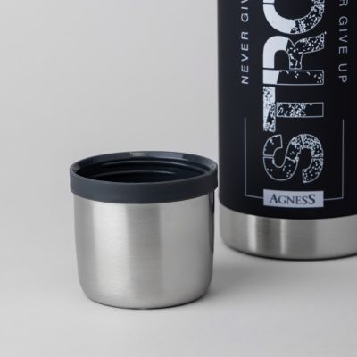 ТЕРМОС STAY STRONG 1000 МЛ, КОЛБА НЕРЖ.СТАЛЬ 18/10-4