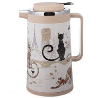 ТЕРМОС СО СТЕКЛЯННОЙ КОЛБОЙ, 950 МЛ, КРЫШКА С КЛАПАНОМ, СЕРИЯ 