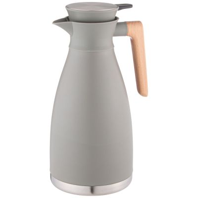 ВАКУУМНЫЙ КУВШИН (ТЕРМОС) AGNESS ИЗ НЕРЖ.СТАЛИ 2,0Л ЦВЕТ СЕРЕБРО-4